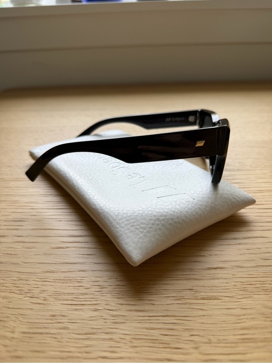 Le Specs SHMOOD Black Smoke Mono Rectangle Sunglasses